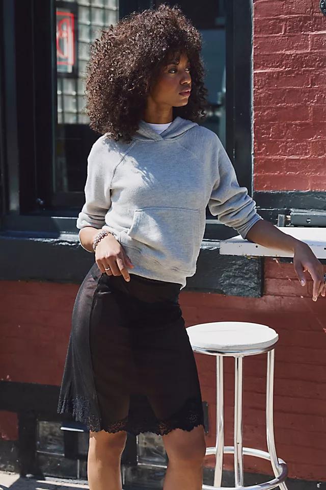 Boudoir Dreams Mini Slip Skirt by INTIMATELY | FREE PEOPLE