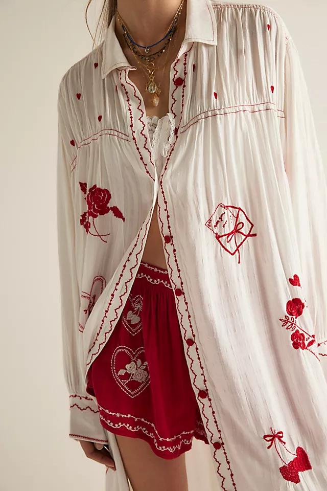 Hopeless Romantic Shirt by INTIMATELY | FREE PEOPLE