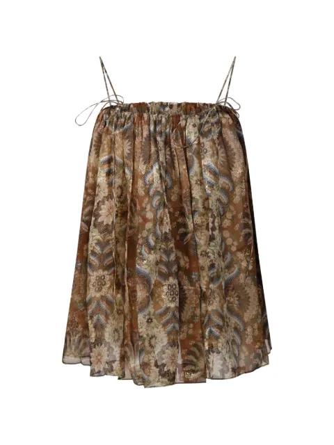 floral-print blouse by INTO THE EAST