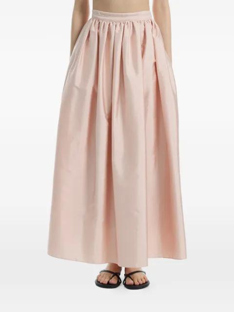 pleated silk skirts by INTO THE EAST