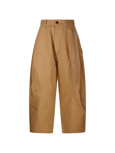 pleated trousers by INTO THE EAST
