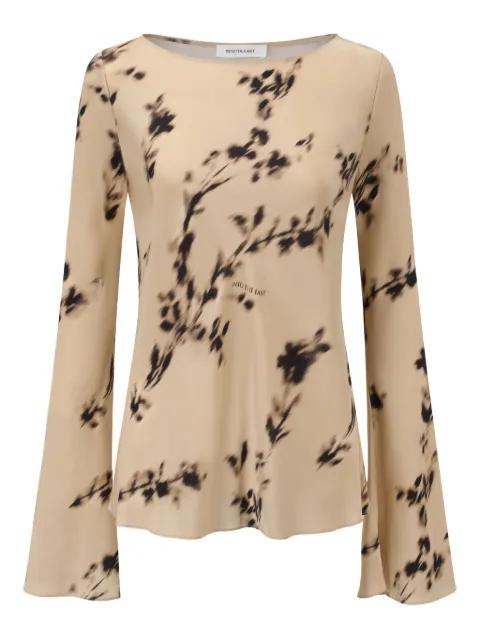 silk blouse by INTO THE EAST