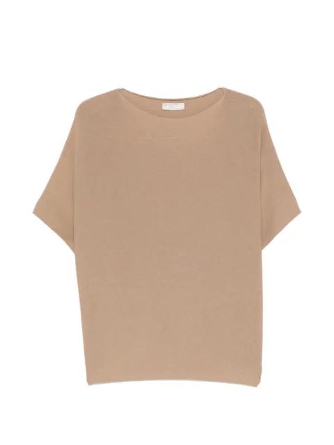 cuffed T-shirt by INTRECCI