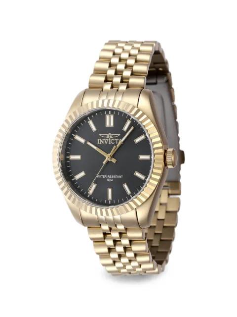 Specialty 36mm  fluted bezel watch by INVICTA