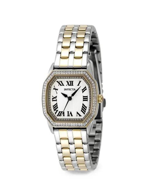 Wildflower crystal-embellished 27mm watch by INVICTA