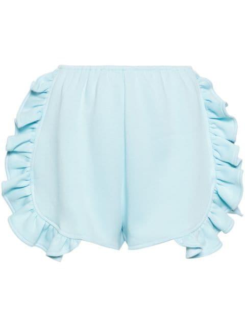 Baby Peony ruffled shorts by IOANA CIOLACU