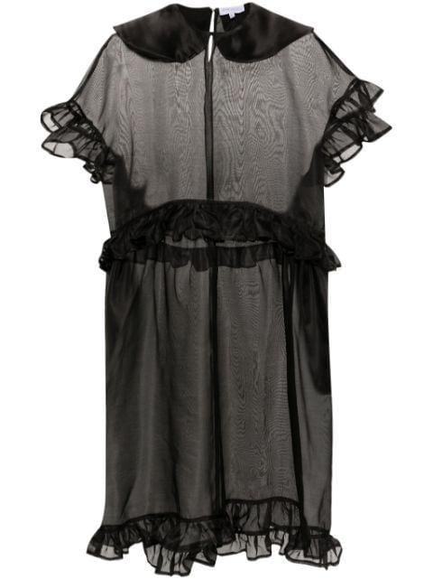Dahlia ruffled dress by IOANA CIOLACU