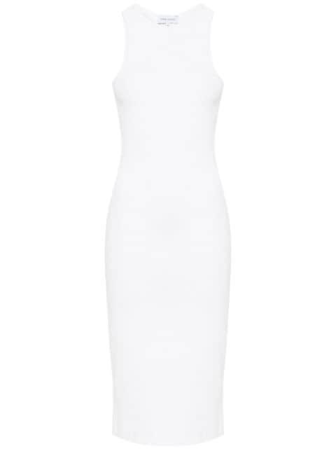 Dove sleeveless midi dress by IOANA CIOLACU