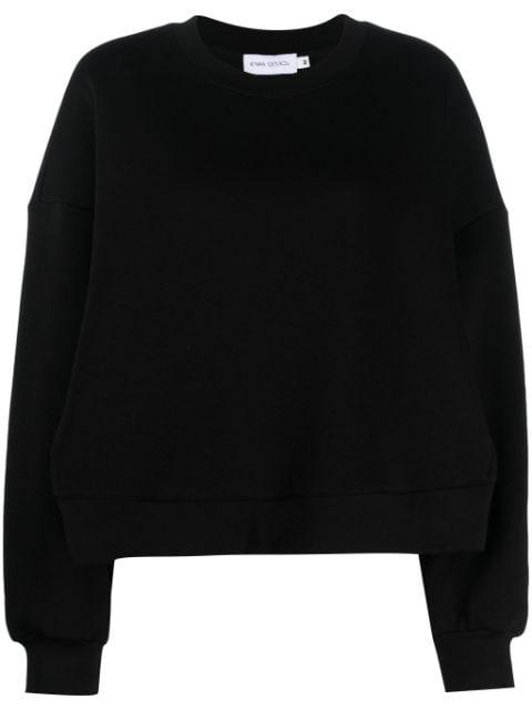 Slit cotton-blend sweatshirt by IOANA CIOLACU