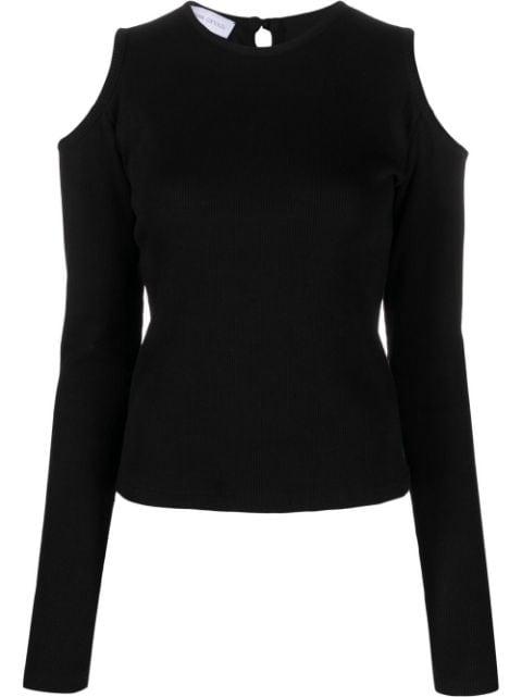 cut-out cold-shoulder top by IOANA CIOLACU