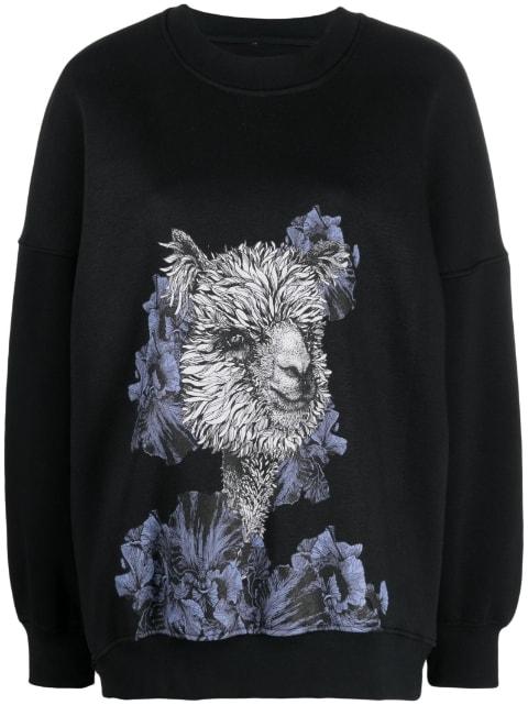graphic-print jumper by IOANA CIOLACU
