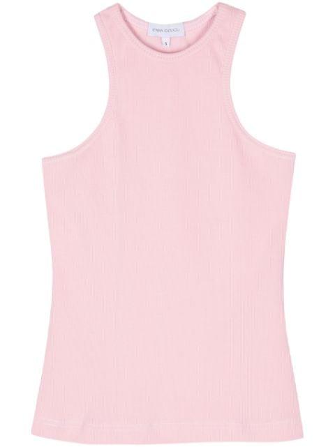 ribbed tank top by IOANA CIOLACU