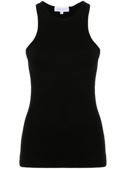 ribbed tank top by IOANA CIOLACU