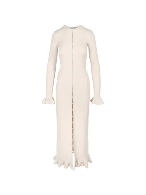 ruffled maxi dress by IOANA CIOLACU
