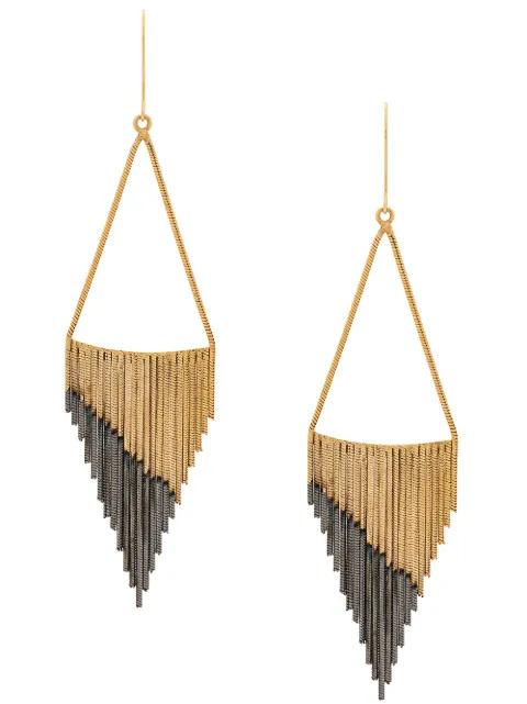 Black Hole Sun Earrings by IOSSELLIANI