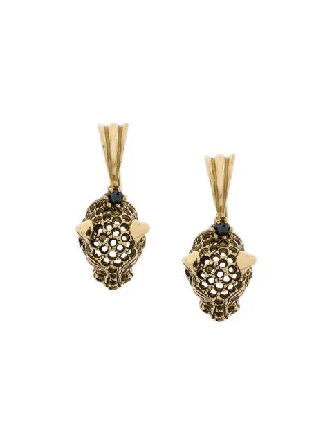 Puro Cheetah earrings by IOSSELLIANI