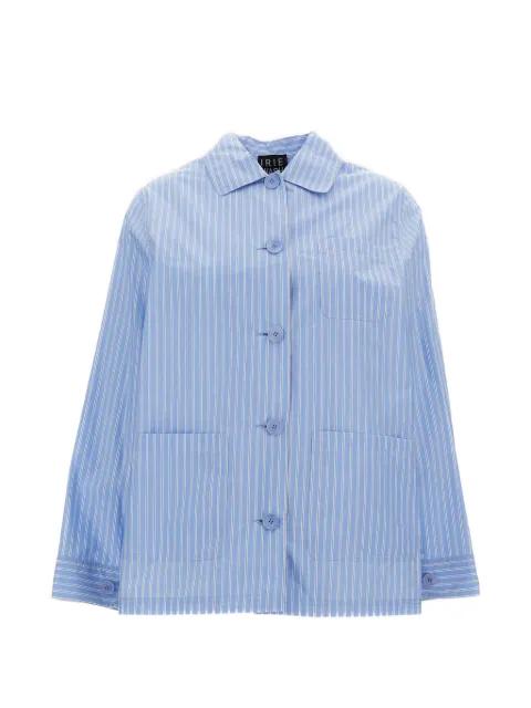 striped chest-pocket jacket by IRIE'
