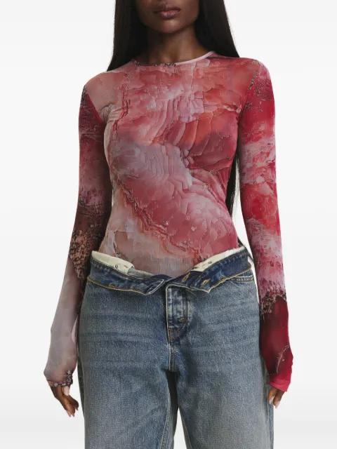long-sleeve top by IRINA VOINEA