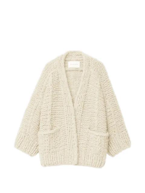 Junia cable-knit cardigan by IRIS VON ARNIM