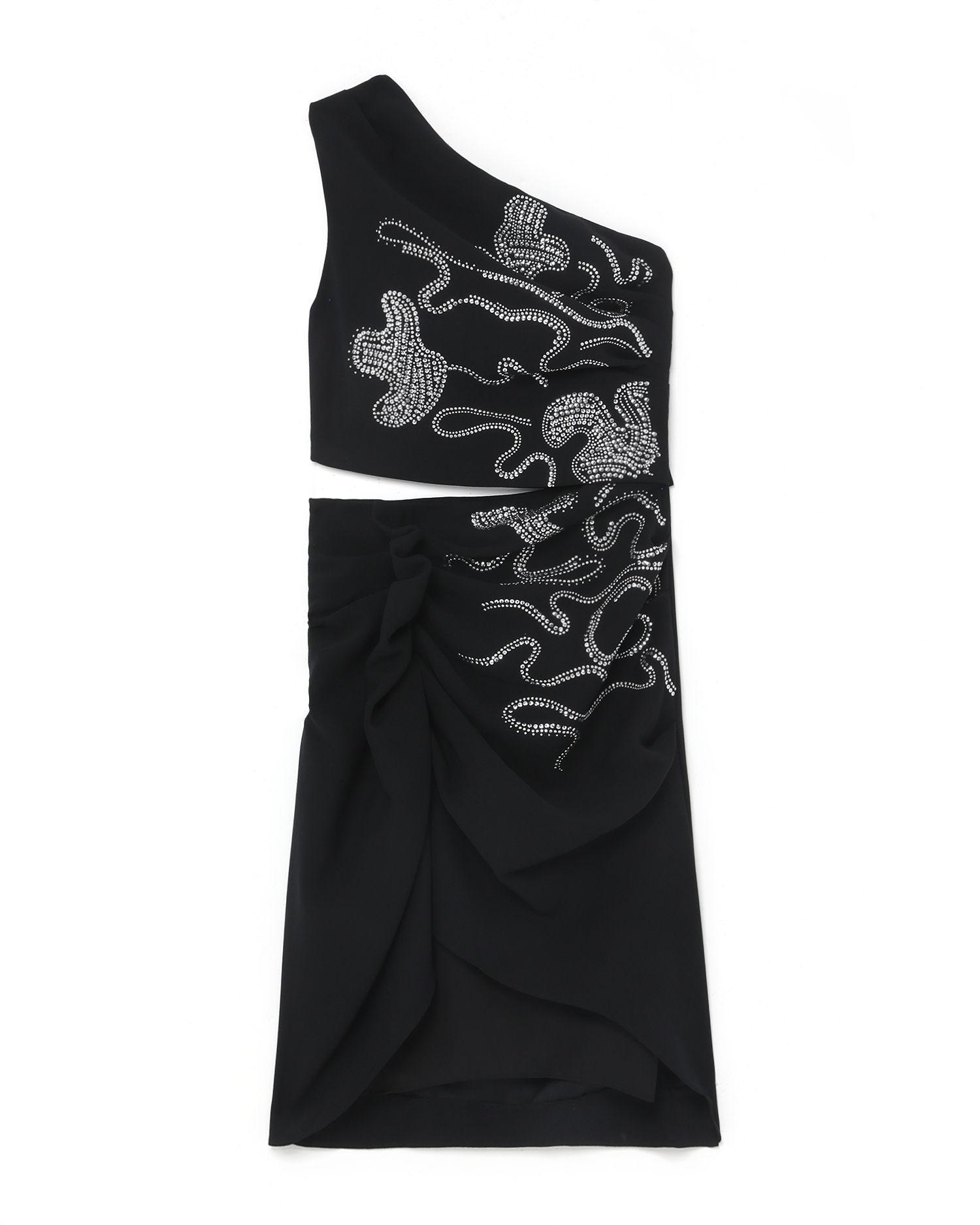 Asymmetric embellished dress by IRO