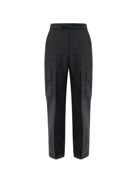 Cruze plaid cargo trousers by IRO