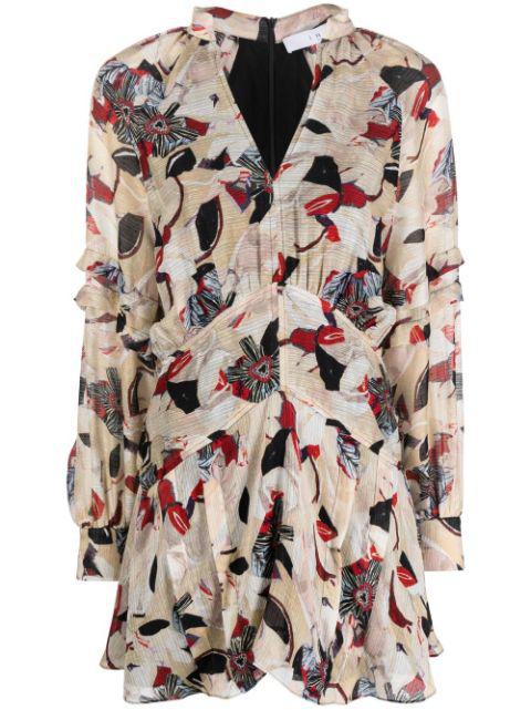 Darsa abstract-print dress by IRO
