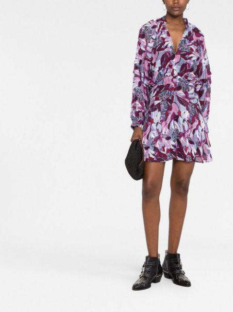 Darsa abstract-print dress by IRO