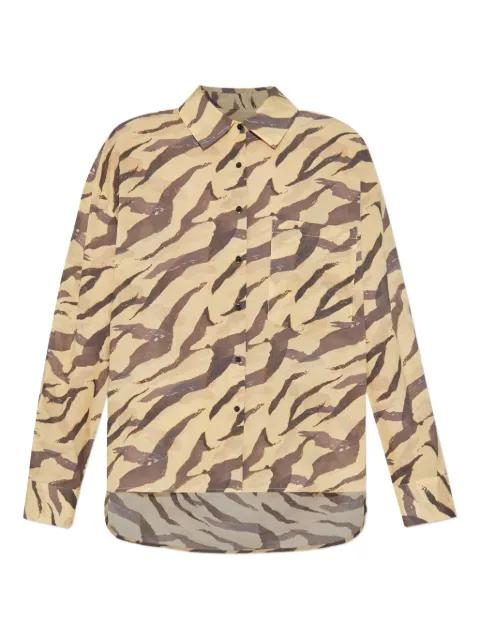 Deriana tiger-print shirt by IRO