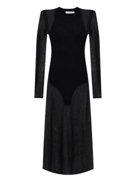 Emala sheer-paneled dress by IRO