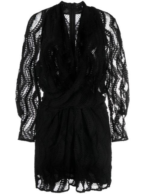 Emsy patterned-lace minidress by IRO