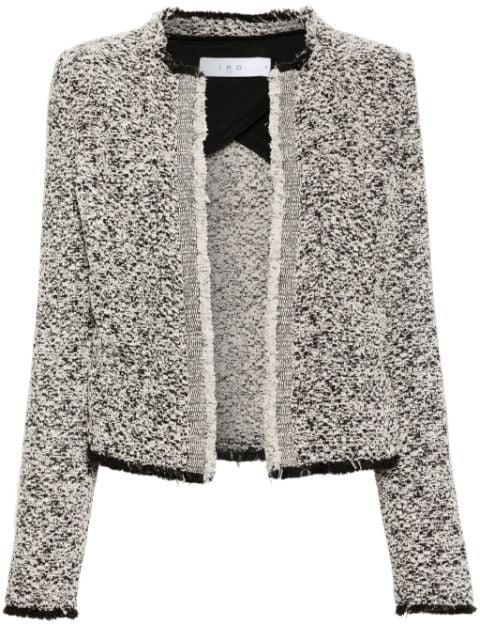 Hazela cropped tweed jacket by IRO