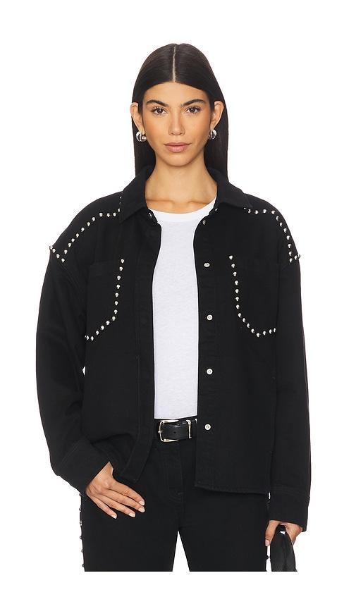 IRO Thomas Jacket in Black by IRO