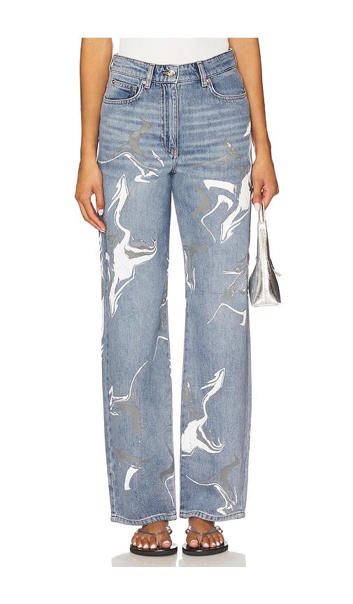 IRO Ulya Wide Leg in Blue by IRO