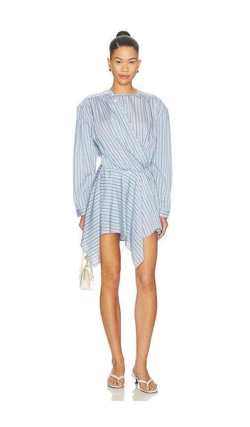 IRO Utenia Dress in Blue by IRO