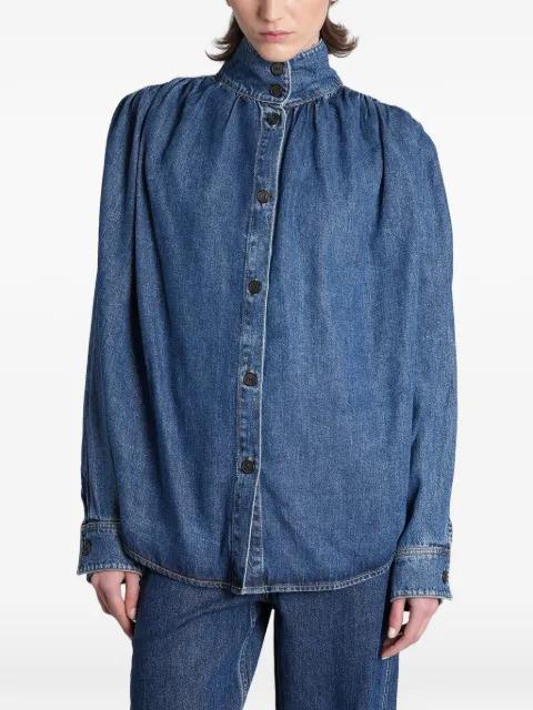 Julie gathered denim shirt by IRO