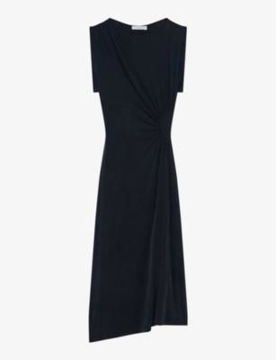 Keallee pleated stretch-jersey maxi dress by IRO