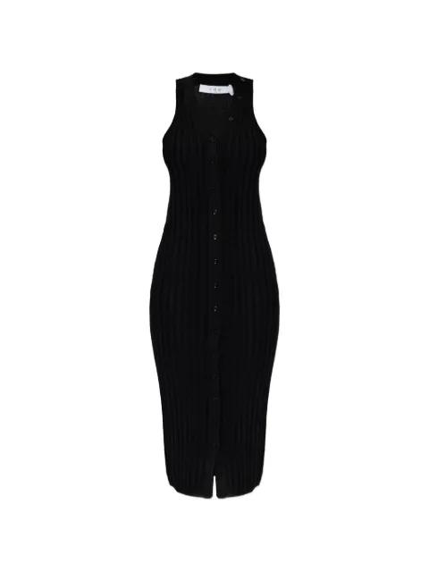 Lyliane button-up ribbed midi dress by IRO