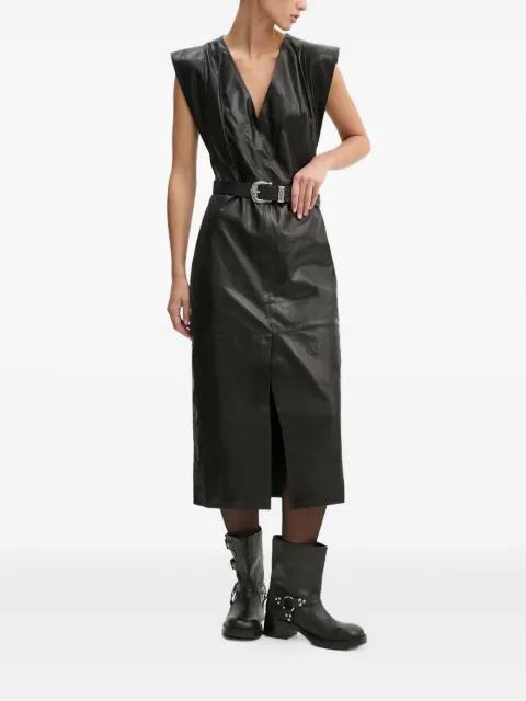 Penelope front-slit midi dress by IRO