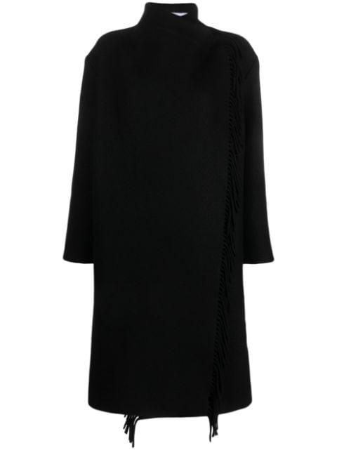 Ricky fringed wool-blend coat by IRO