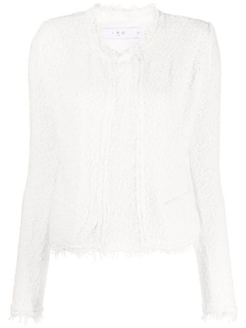 Shavani fringed cotton jacket by IRO