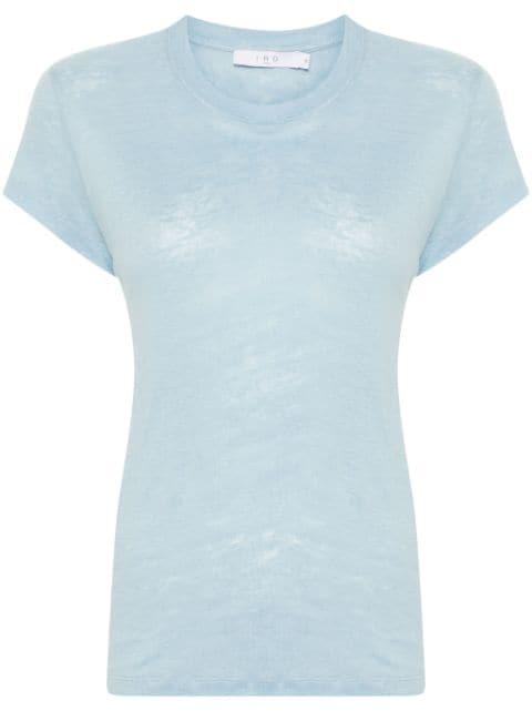Third short-sleeve linen T-shirt by IRO