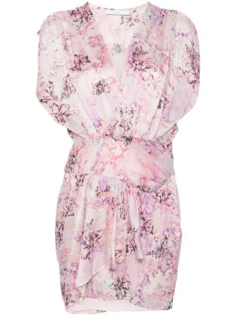 Tissina floral-print mini dress by IRO
