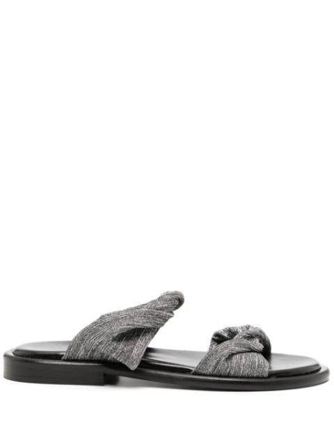 Twist Glitter flat slides by IRO