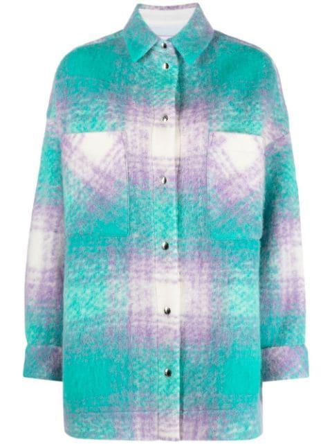 Valaria plaid overshirt by IRO