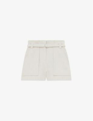 Vanay belted tweed shorts by IRO