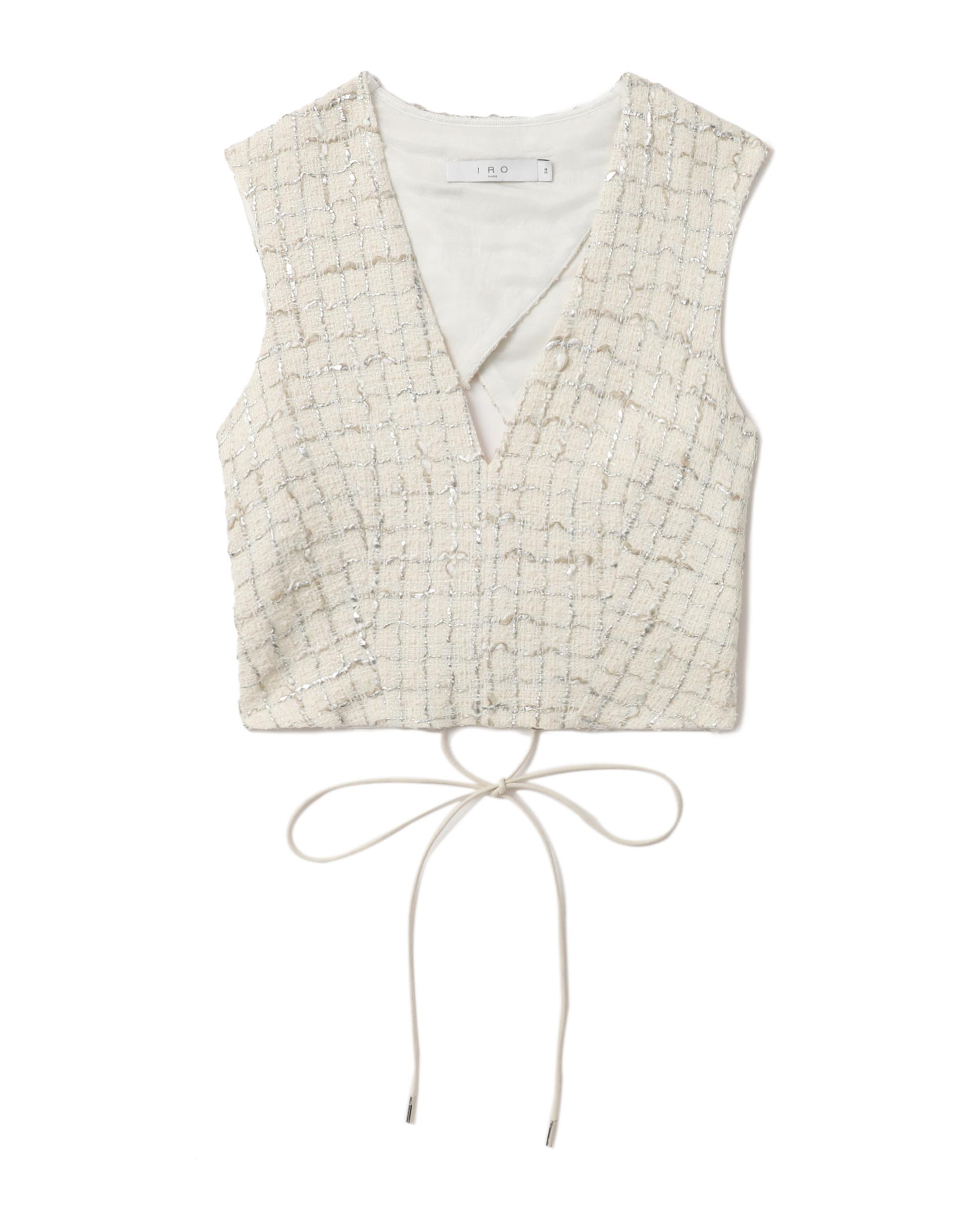 Xuline tweed top by IRO