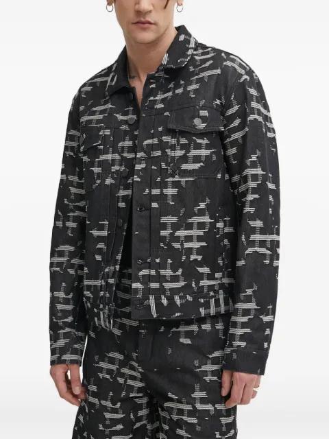 Yanis patterned shirt jacket by IRO