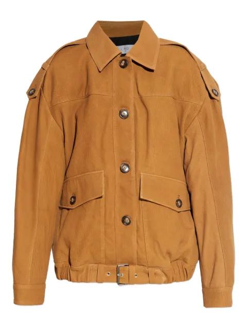 button suede jacket by IRO