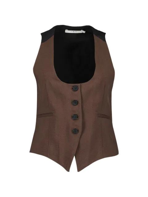 button-up waistcoat by IRO