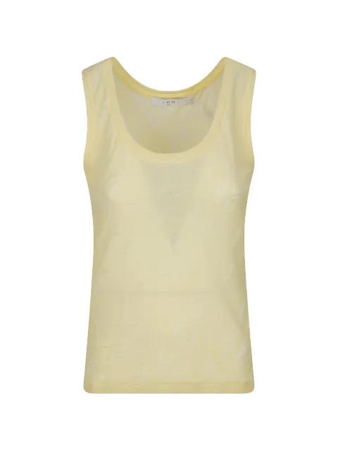 distressed-effect tank top by IRO